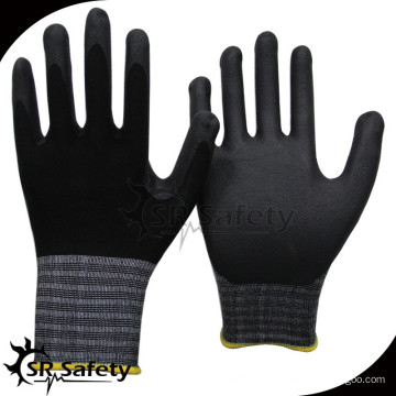 SRSAFETY gants de mousse à micro-mousse nitrile / gant respirant nitrile mousse